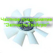 Крыльчатка вентилятора МТЗ-3522 с муфтой в сборе 020005304 - фото 1 - id-p164946211