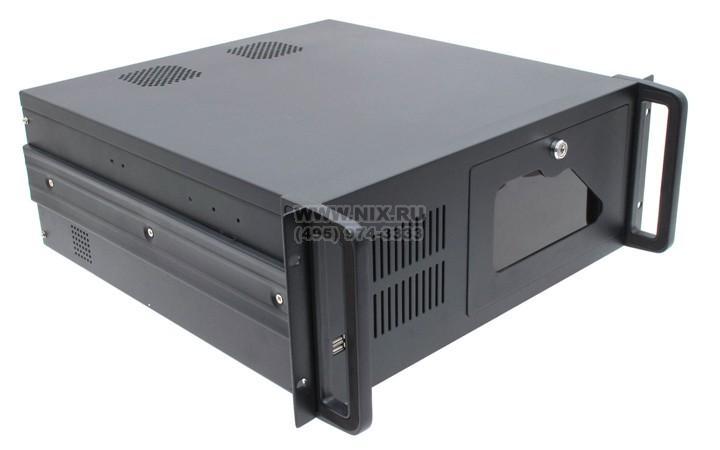 Server Case 4U Procase B440-B-0 Black ATX без БП, с дверцей