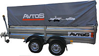 Прицеп Avtos A35P2B (3500*1500*300 ресс. AL-KO (R13) без тента, 2-х осный)