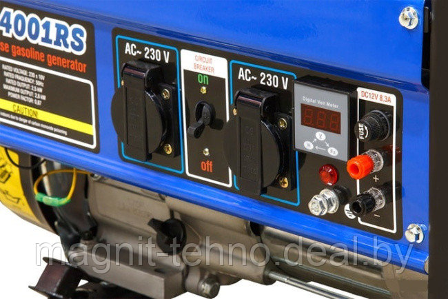 Бензиновый генератор ECO PE-4001RS - фото 3 - id-p180646786