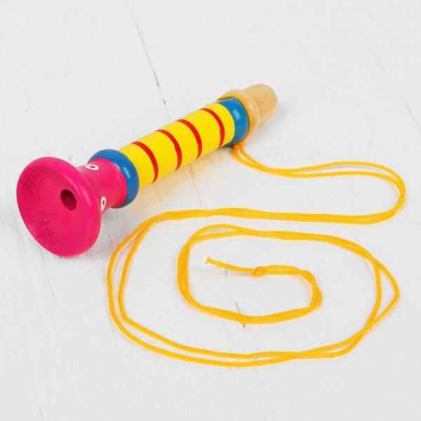 Музыкальная игрушка Лесная мастерская Дудочка на веревочке - фото 3 - id-p180648918