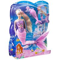 Кукла Defa Lucy Русалка с дельфином