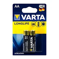 Батарейки алкалиновые Varta "Longlife AA/LR6", 2 шт.