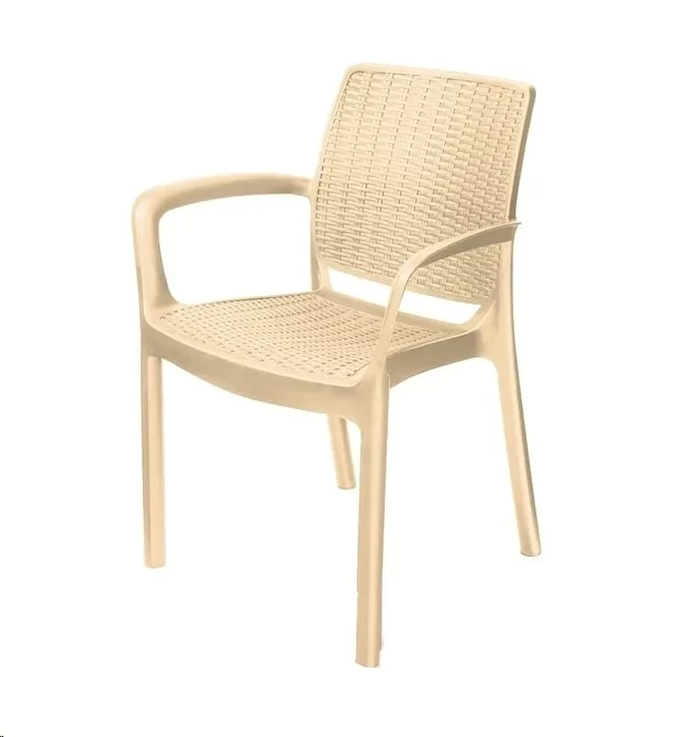 Кресло пластиковое Rodos (бежевый) - фото 1 - id-p180652611