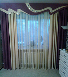 Комплект штор "АВЕЛИНА"  без тюля в гостиную и спальню