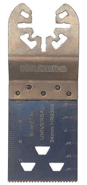 Полотно пильное погружное универсальное Hilberg Bi-M 34х40х18TPI - фото 1 - id-p180656706