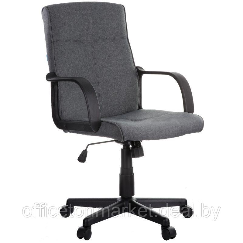 Кресло для персонала Helmi "HL-M03 Referent", ткань, пластик, серый - фото 1 - id-p157279390