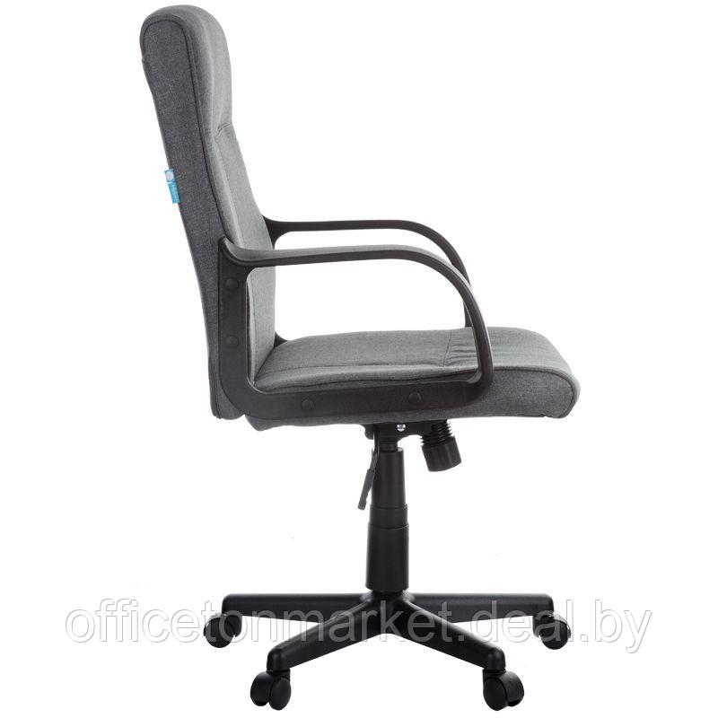 Кресло для персонала Helmi "HL-M03 Referent", ткань, пластик, серый - фото 3 - id-p157279390