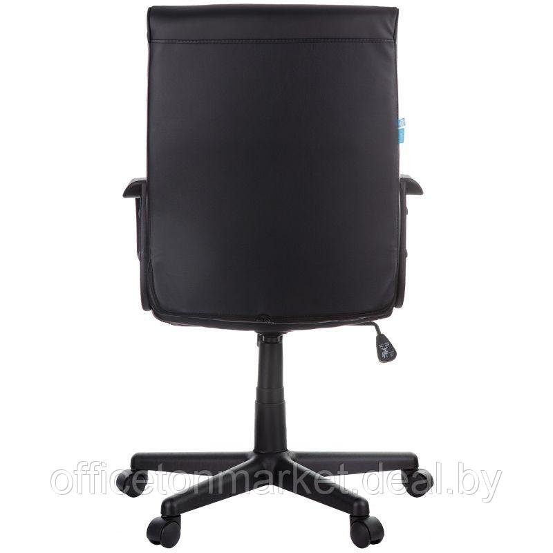 Кресло для персонала Helmi HL-M03 "Referent", экокожа, пластик, черный - фото 4 - id-p157279393