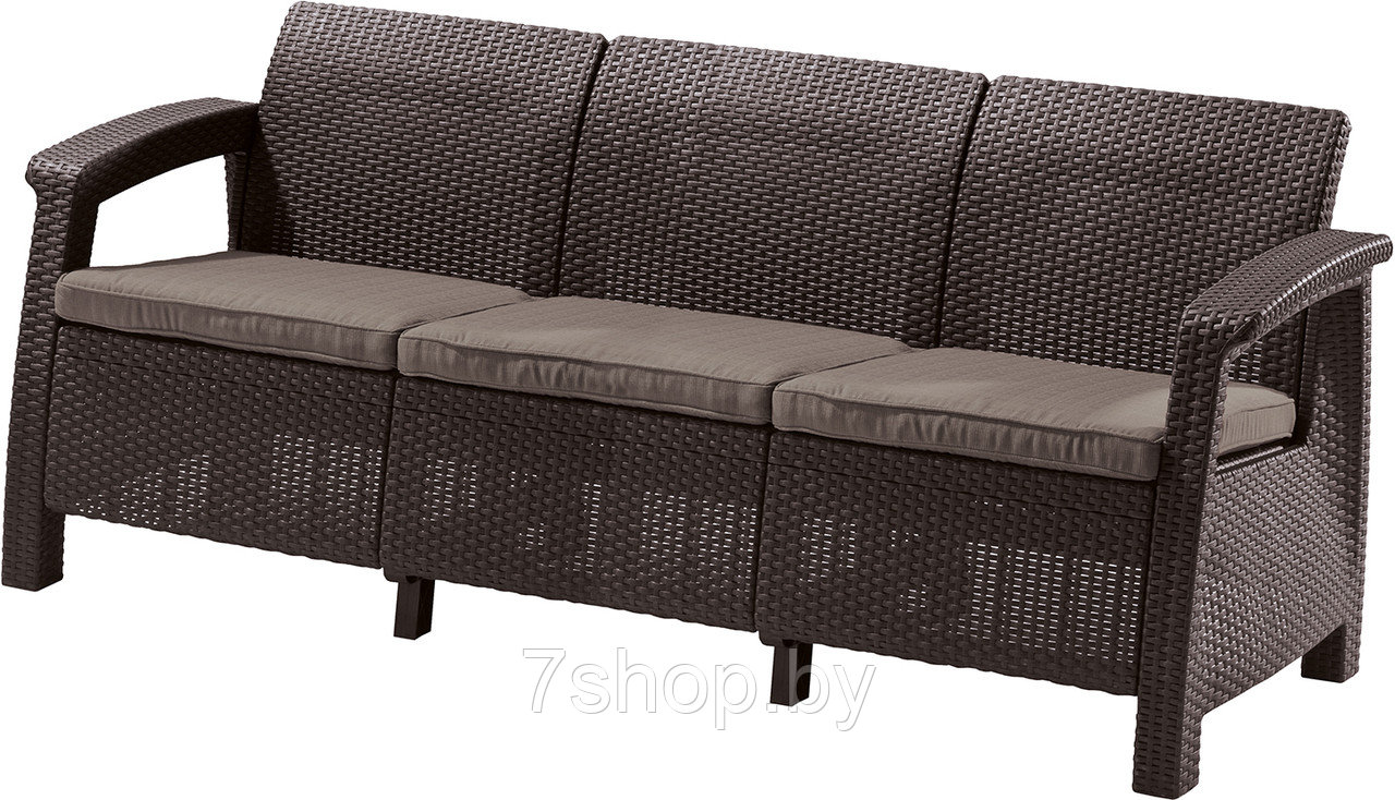 Диван 3-х местный Keter Corfu Love Seat Max