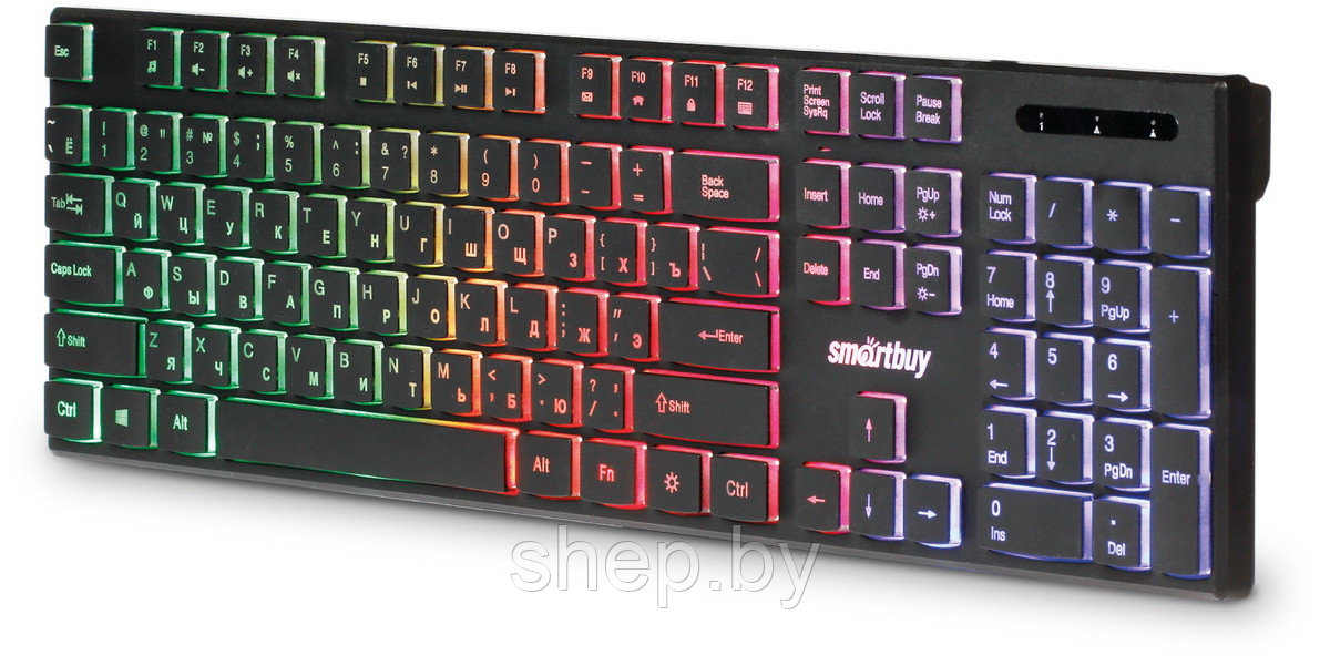 Клавиатура с подсветкой Smartbuy ONE SBK-240U-K - фото 1 - id-p180661095