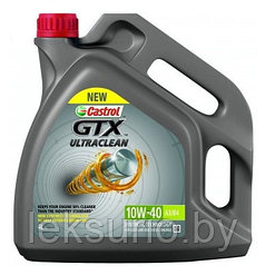 Castrol GTX ULTRACLEAN 10W-40 4л масло моторное (Germany)
