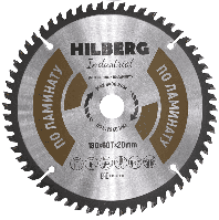 Диск пильный Hilberg Industrial ЛАМИНАТ 180х60Тх20 mm