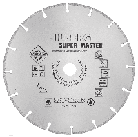 Диск алмазный универсальный 230 Hilberg Super Master