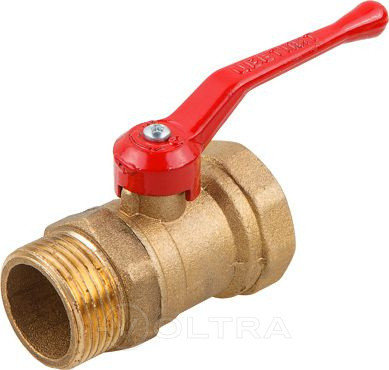 Кран шаровый 1/2" стандарт нар.-вн. ручка PN1,6 МПа; 11Б27п7, Цветлит, фото 2