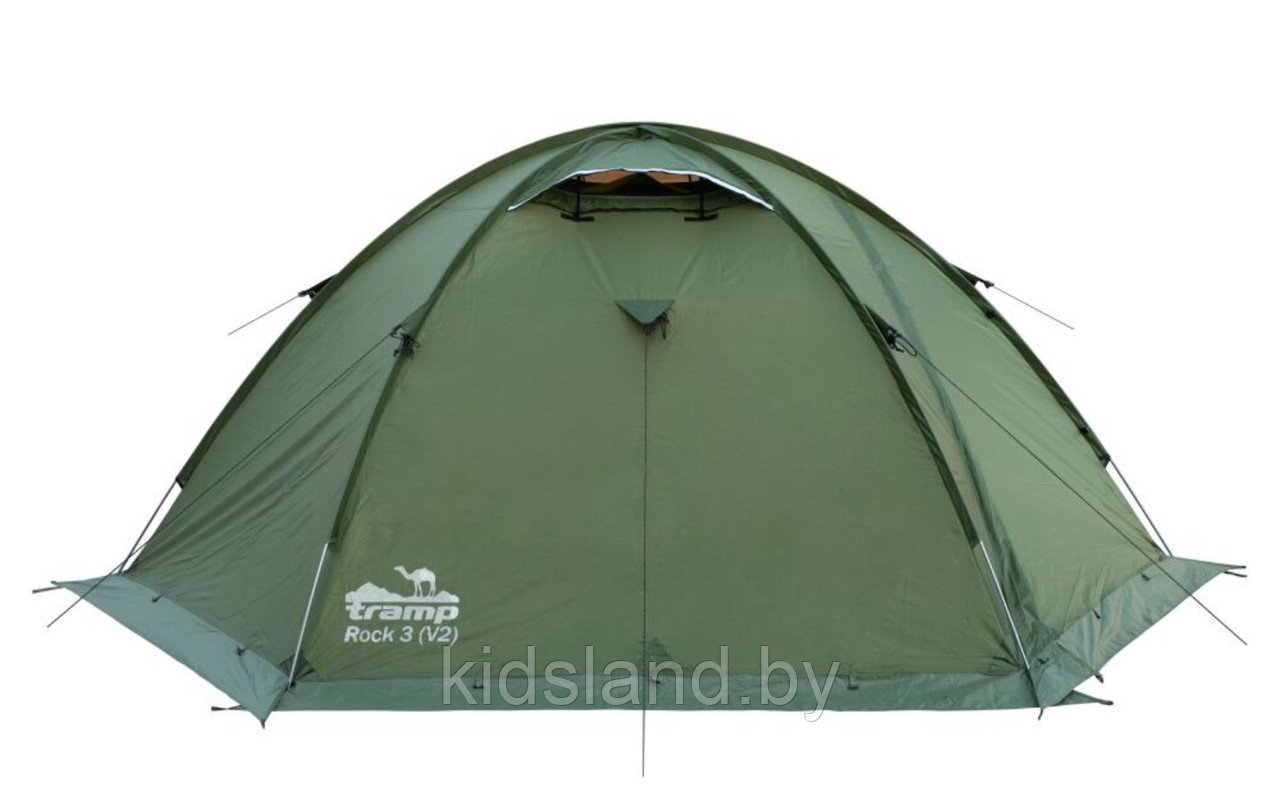 Палатка Экспедиционная Tramp Rock 3 (V2)Green - фото 4 - id-p175208350