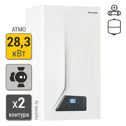 Газовый настенный котел Italtherm CITY CLASS 28C, фото 2