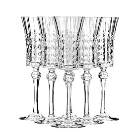 Набор бокалов для шампанского 6шт Cristal Darques (France) 150ml