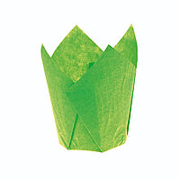 Форма бумажная Тюльпан Темно-зеленый (Россия, 50х80 мм, 10 шт)