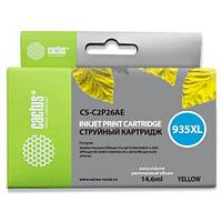 Картридж Cactus CS-C2P26AE (№935XL) Yellow для HP 6810/6830/6835/6812/6815/6820/6220/6230