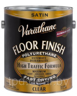 Лак для пола и паркета (полиуретановый на масляной основе) Varathane Crystal Clear Floor Finish,RUST-OLEUM®