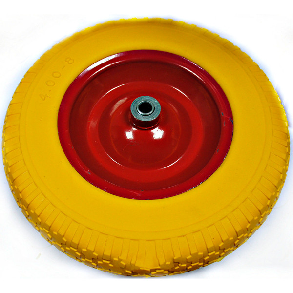 Колесо PU 360х80 (3.25-8) ось 16х75 (мет.д)