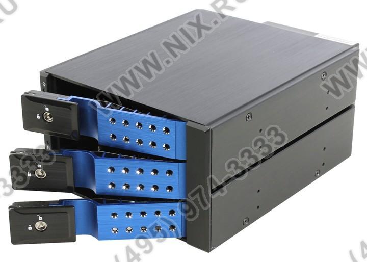 Procase T3-203SATA3(-BL) HotSwap корзина 3xSATA/SAS 3.5”