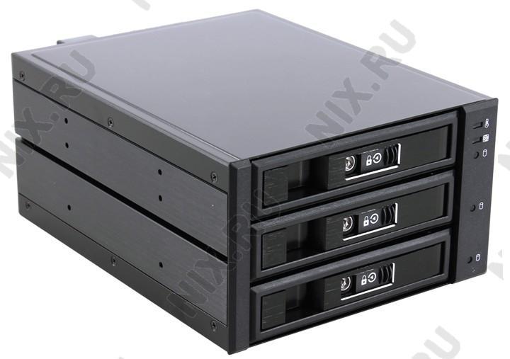 Procase L3-203-SATA3-BK HotSwap корзина 3xSATA/SAS 2.5”/3.5”