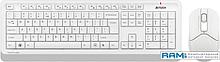 Клавиатура + мышь A4Tech Fstyler FG1012 (белый)