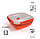 Контейнер для пароварки в СВЧ Memory 1,7 л, красный, фото 6