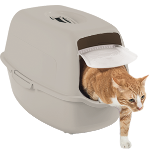 Туалет для кошек Bailey Eco, капучино - фото 3 - id-p180680705