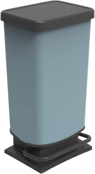 Урна для мусора с педалью Paso 40 л Eco, голубой - фото 1 - id-p180680611