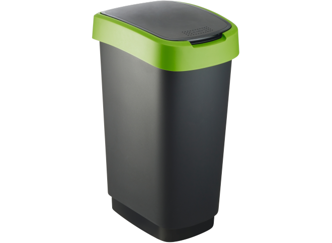 Урна для мусора Twist 50 л Eco, зеленый - фото 1 - id-p180680615