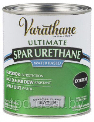 Лак (на акриловой основе для наружных работ) Varathane Premium Spar Urethane,RUST-OLEUM® - фото 1 - id-p180684021