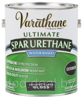 Лак (на акриловой основе для наружных работ) Varathane Premium Spar Urethane,RUST-OLEUM® - фото 1 - id-p180684023