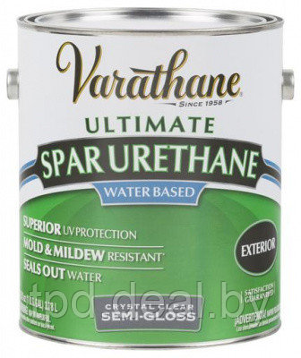Лак (на акриловой основе для наружных работ) Varathane Premium Spar Urethane,RUST-OLEUM®