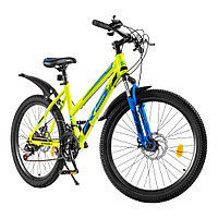 Горный велосипед RS Bandit 24 (салатовый/синий)