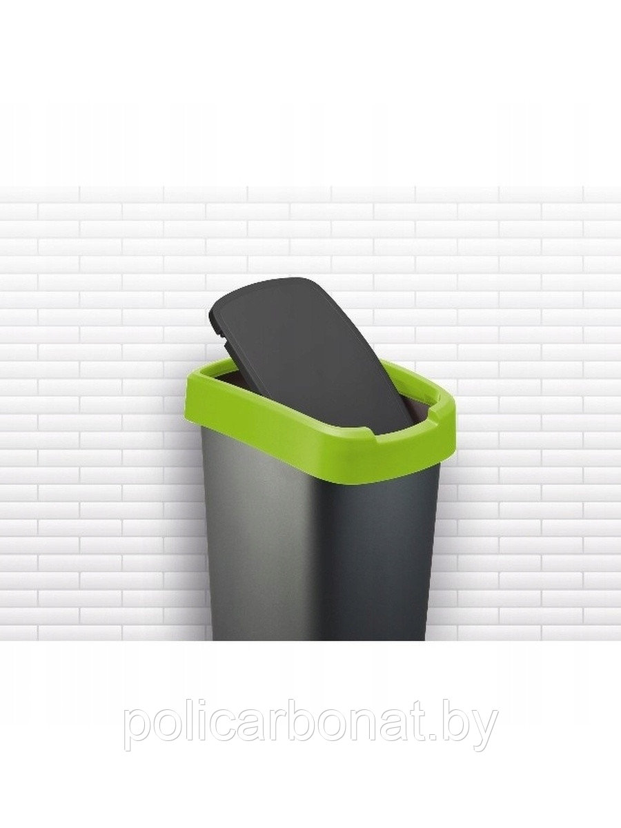 Урна для мусора Twist 50 л Eco, зеленый - фото 4 - id-p180686549