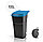 Контейнер для мусора на колесах 100 л ATLAS, черный/голубой, фото 3