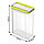Емкость для сыпучих продуктов Domino 1,5 л, прозрачный/зеленый, фото 3