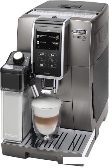 Эспрессо кофемашина DeLonghi Dinamica Plus ECAM 370.95.T - фото 1 - id-p180686929