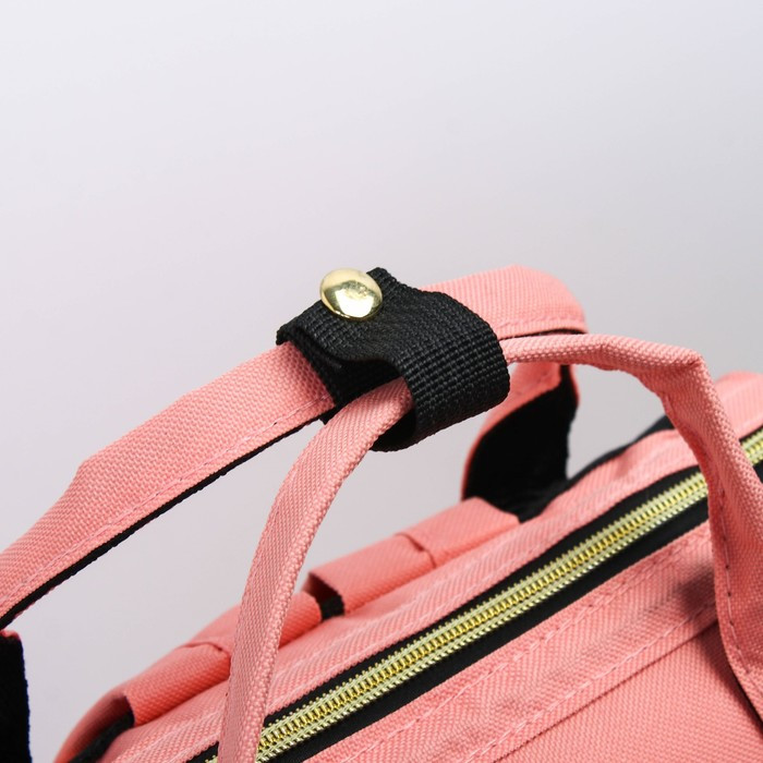 Сумка-рюкзак для хранения вещей малыша, цвет розовый - фото 2 - id-p180692160