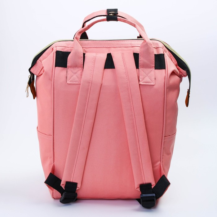 Сумка-рюкзак для хранения вещей малыша, цвет розовый - фото 5 - id-p180692160