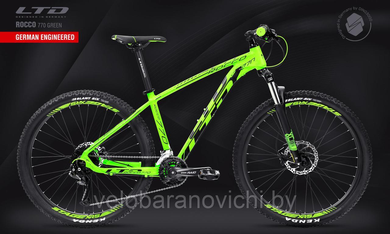 Велосипед LTD Rocco 770 Green 27.5" (2022) - фото 1 - id-p180704105