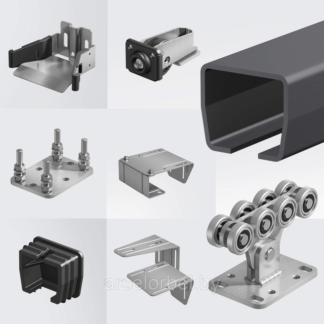 Комплект для откатных ворот  Алютех (до 450 кг, 7м балка)