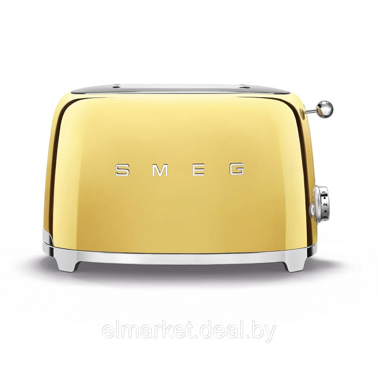 Тостер Smeg TSF01GOEU золотой