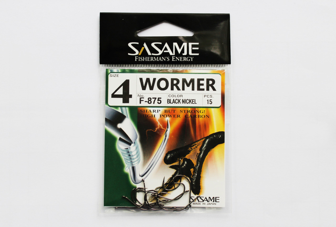 Крючки "SASAME" Wormer F-875 №4 - фото 1 - id-p180711170