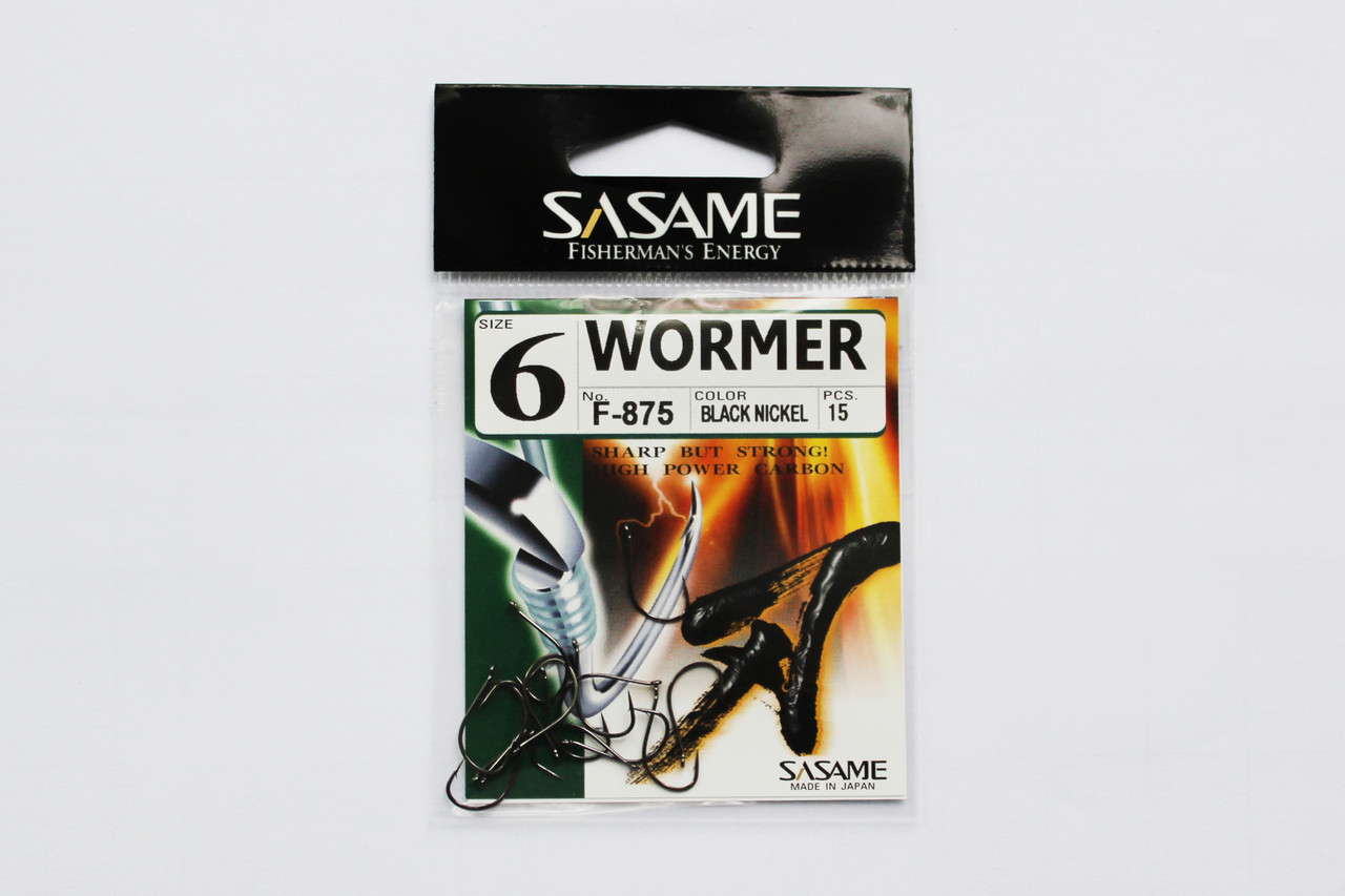 Крючки "SASAME" Wormer F-875 №6 - фото 1 - id-p180711200