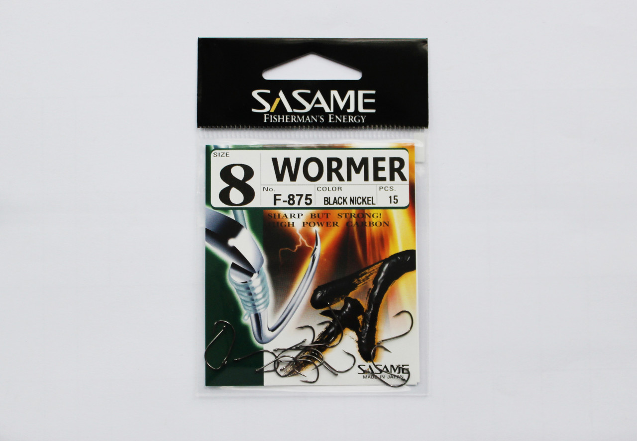 Крючки "SASAME" Wormer F-875 №8 - фото 1 - id-p180711207