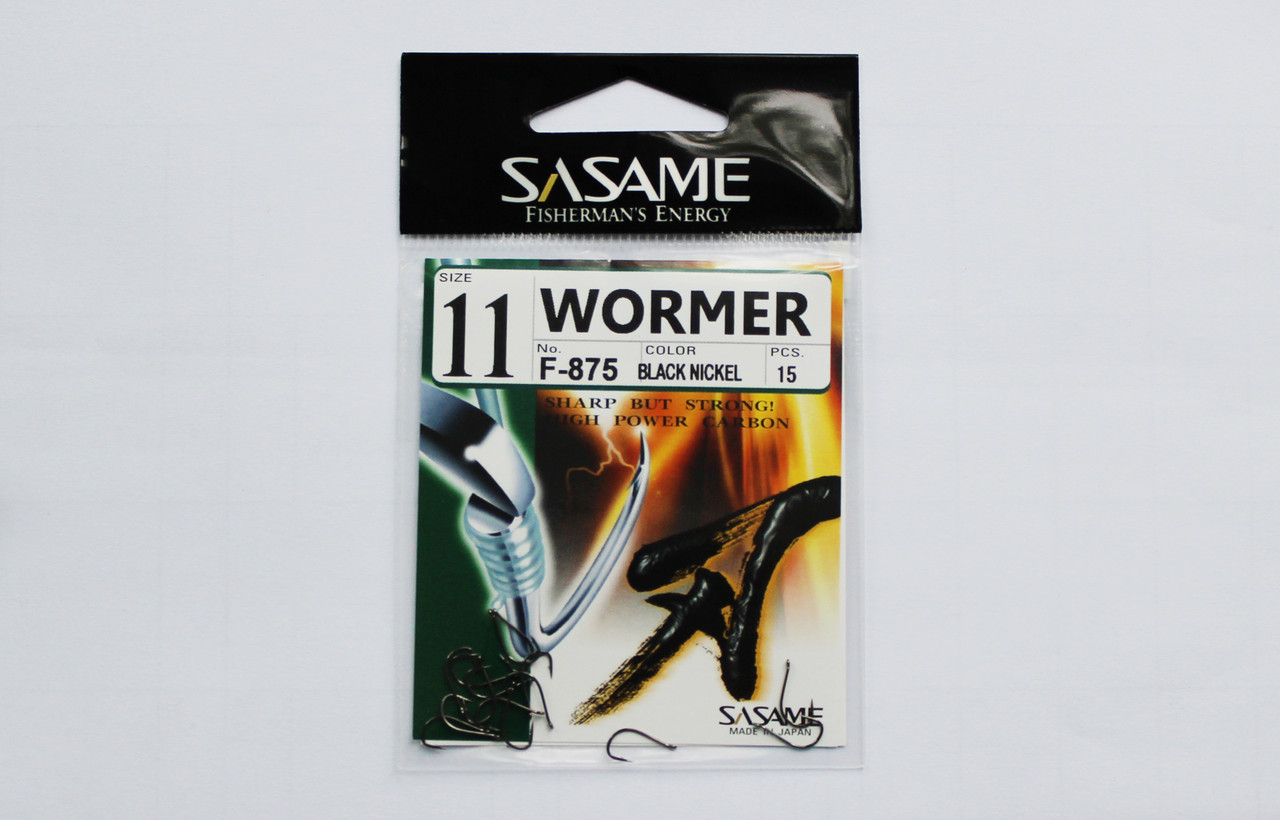 Крючки "SASAME" Wormer F-875 №11 - фото 1 - id-p180711231